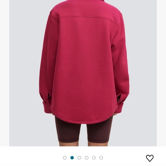 NWT CRZ YOGA Womens Fleece Shacket Jackets - Picture 3 of 11